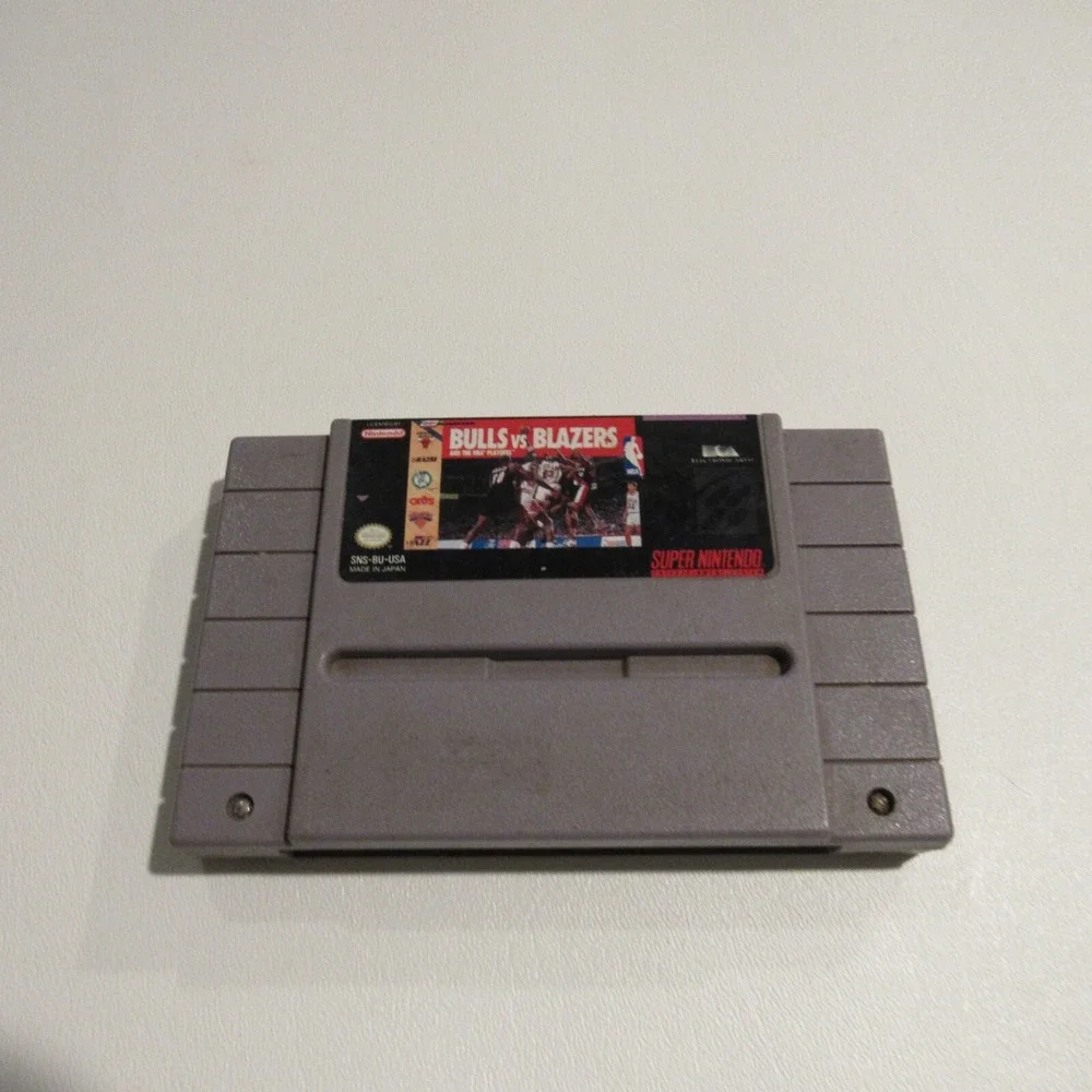 Bulls vs.‎ Blazers and the NBA Playoffs (Super Nintendo, 1992) - 1